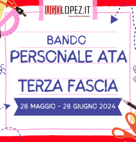 ATA 2024 -  3 certificazioni informatiche per graduatorie ATA